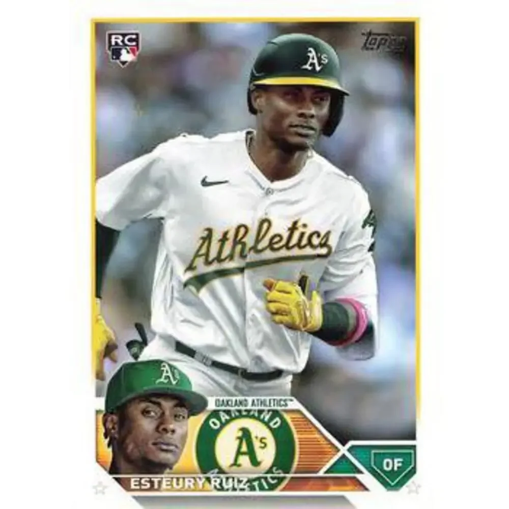 2023 Topps Esteury Ruiz RC #650 Oakland Athletics
